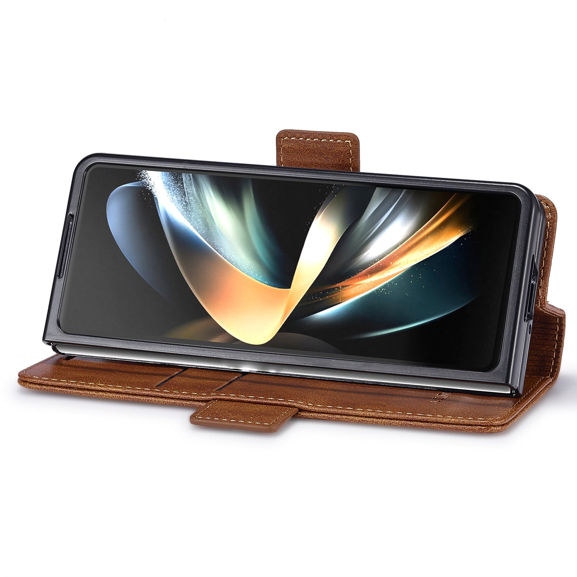 LC.IMEEKE Til Samsung Galaxy Z Fold5 5G RFID-blokerende telefontaske Pung PU-læderstativcover LC.IMEEKE Til Samsung Galaxy Z Fold5 5G RFID-blokerende telefontaske Pung PU-læderstativcover